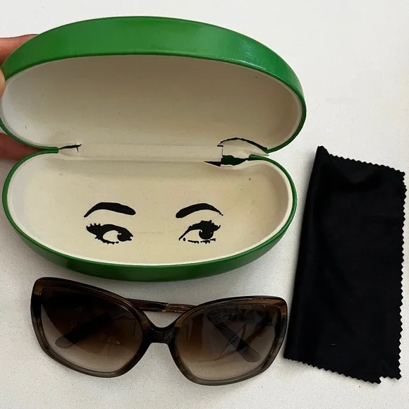 Kate Spade Ombré Sunglasses Kate Spade Ombre Sunny Rectangular Frame Tinted Sunglasses  main image 4